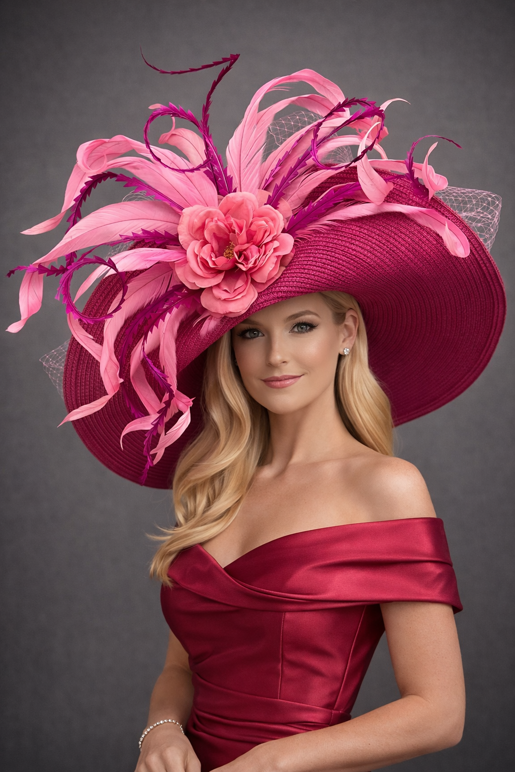 Kiera Pink - Kentucky Derby Hat