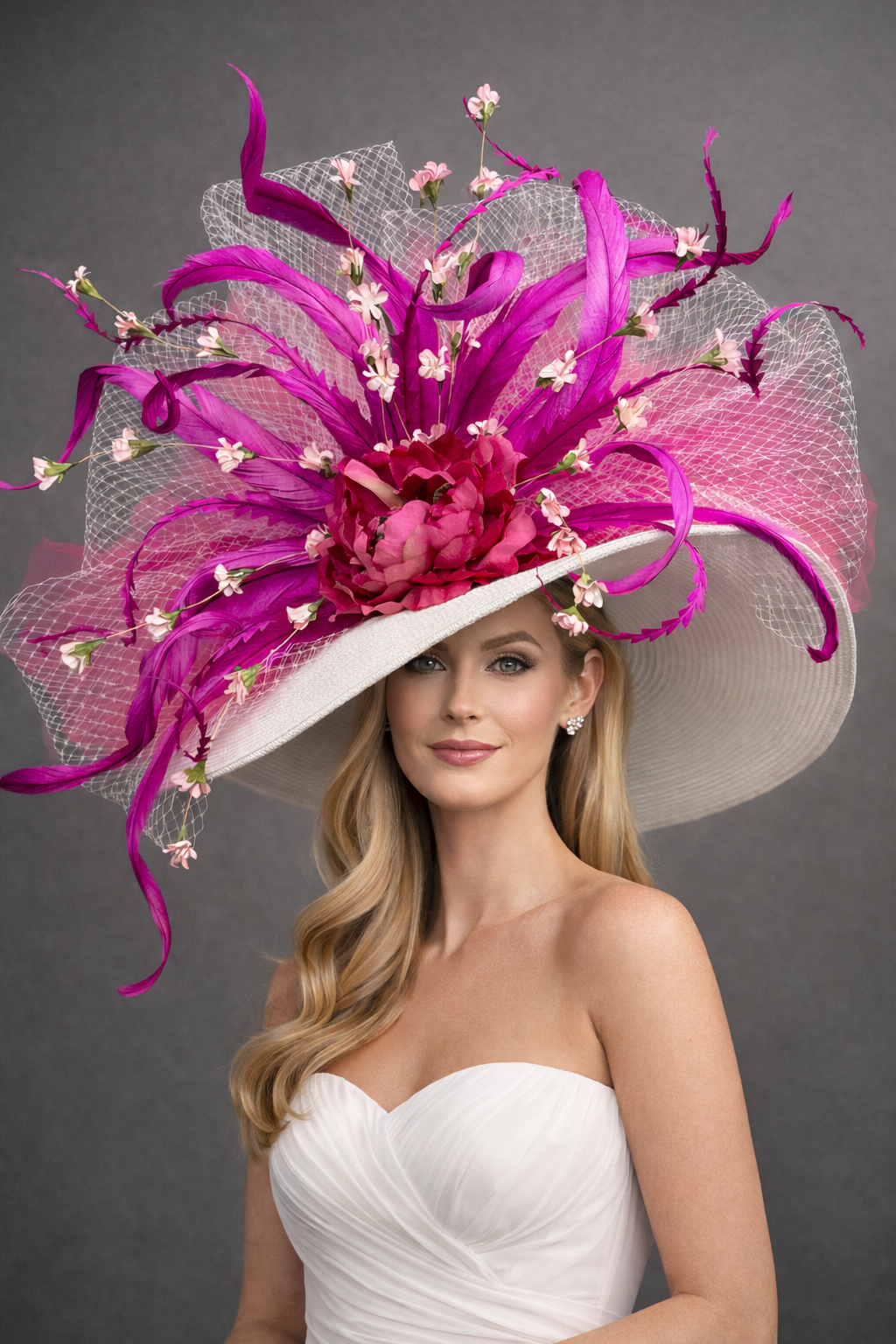 Pink Ice - Women’s Kentucky Derby Hat