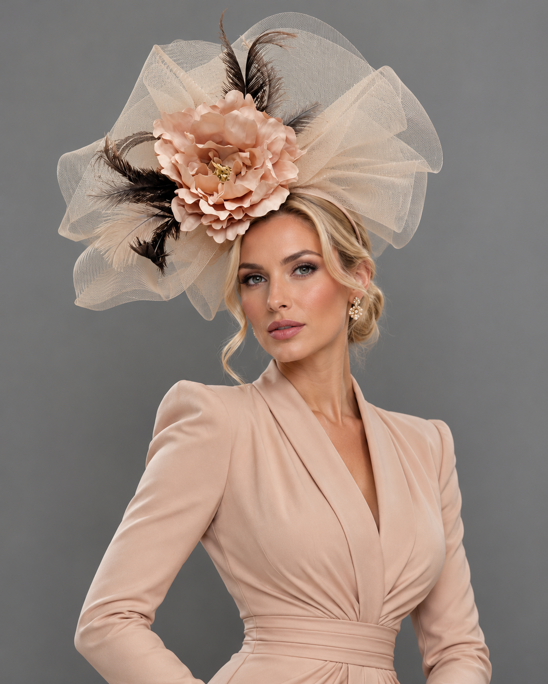 Shawn - Kentucky Derby Fascinator on Headband