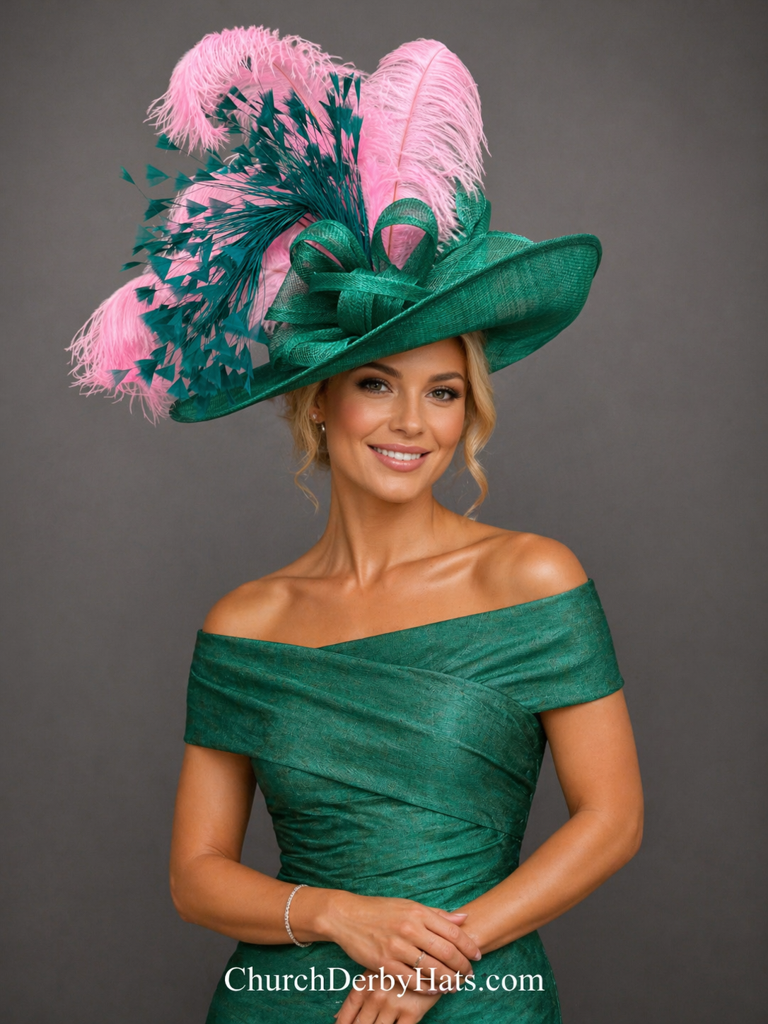 Olivia Green - Kentucky Derby Hat
