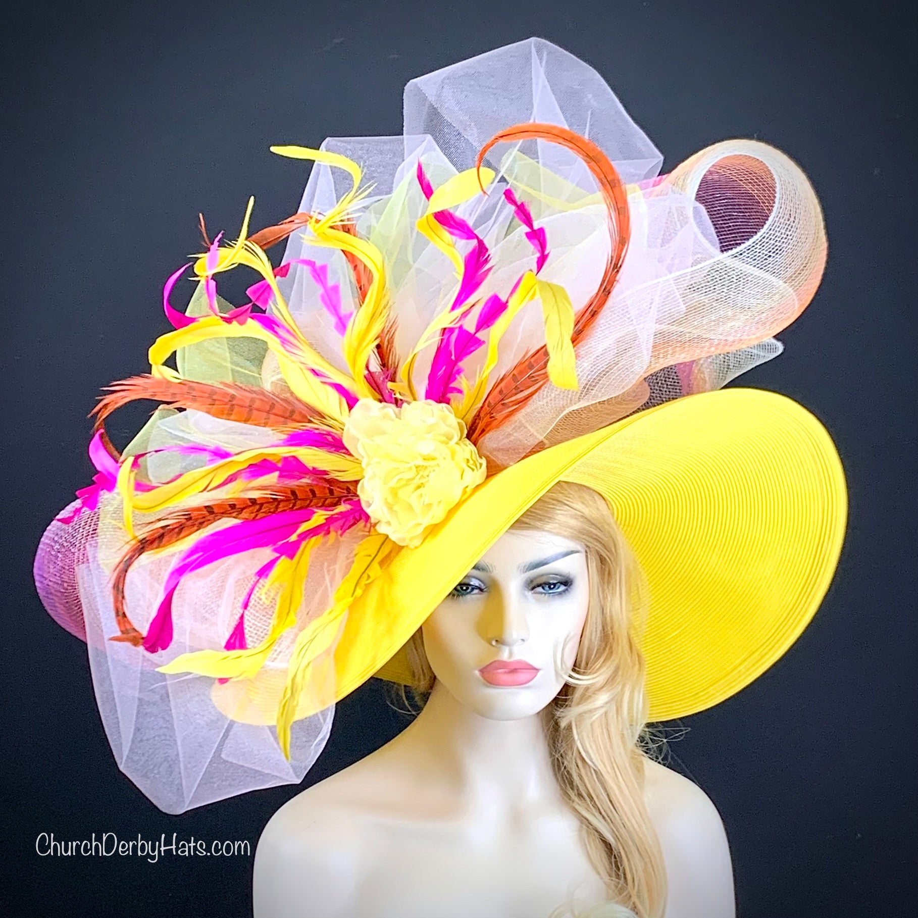 Vinzetta Millinery Couture Hats – Churchderbyhats.com